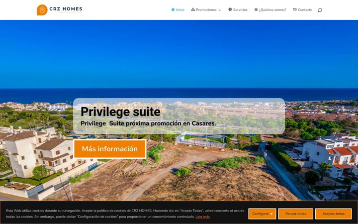 Screenshot of crzhomes.com