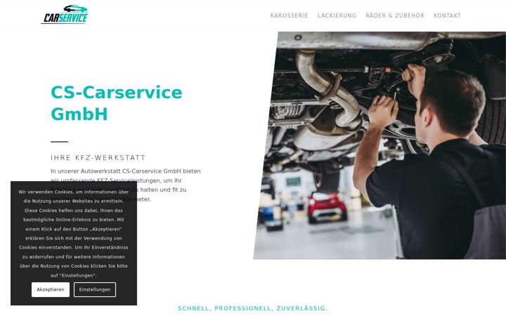 Screenshot of cs-carservice.eu