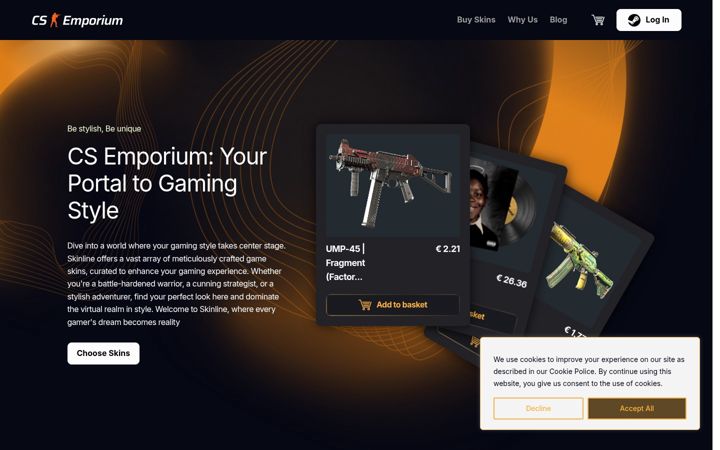 Screenshot of cs-emporium.com