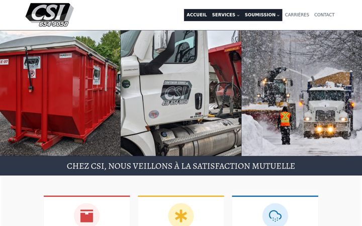 Screenshot of cs-inc.ca