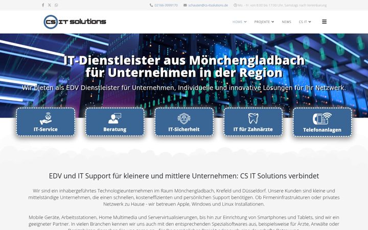 Screenshot of cs-itsolutions.de