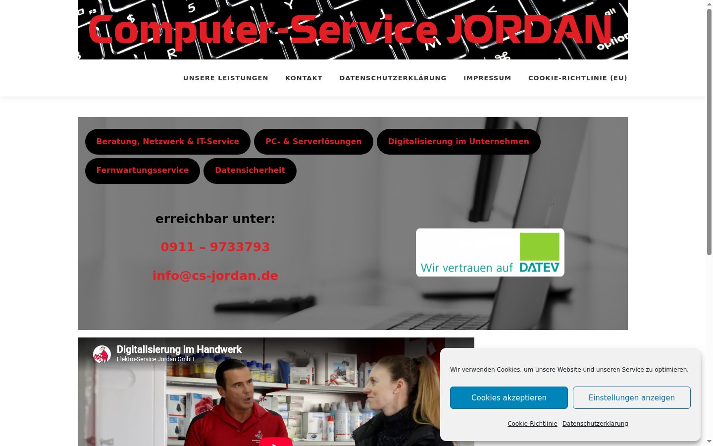 Screenshot tal-banner tal-kunsens muri qabel kwalunkwe interazzjoni