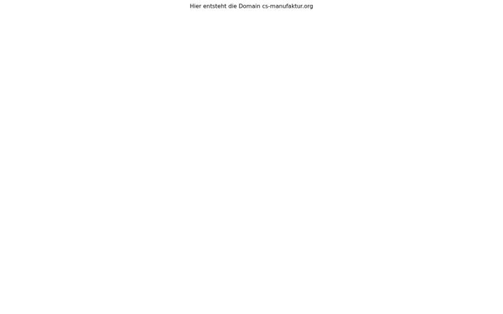 Screenshot of cs-manufaktur.org