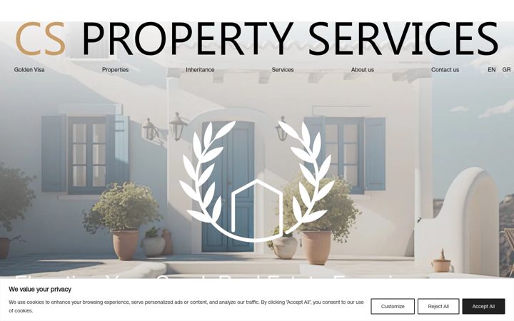 Screenshot of cs-propertyservices.com