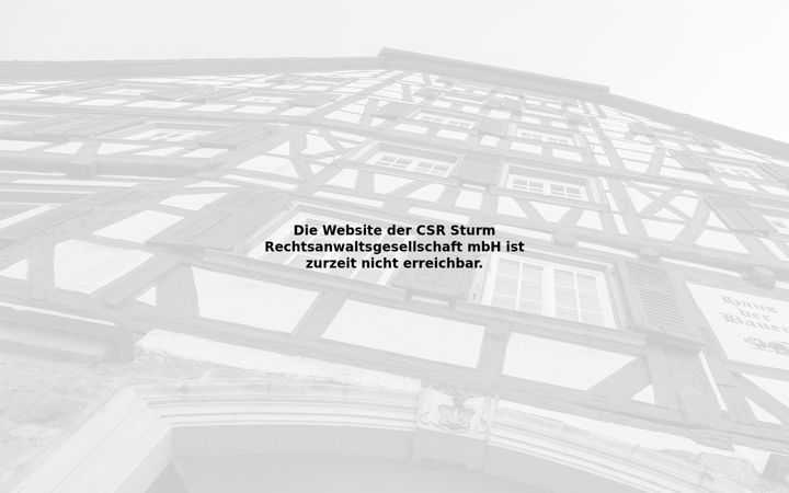 Screenshot of cs-rechtsanwaelte.de