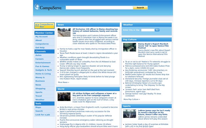 Skjermbilde av cs.com