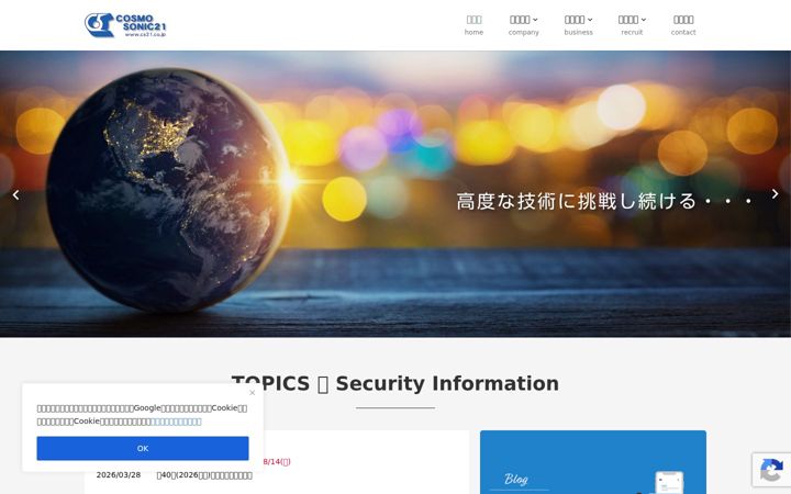 Ekrano kopija cs21.co.jp