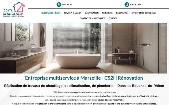 Screenshot of cs2h-renovation.fr