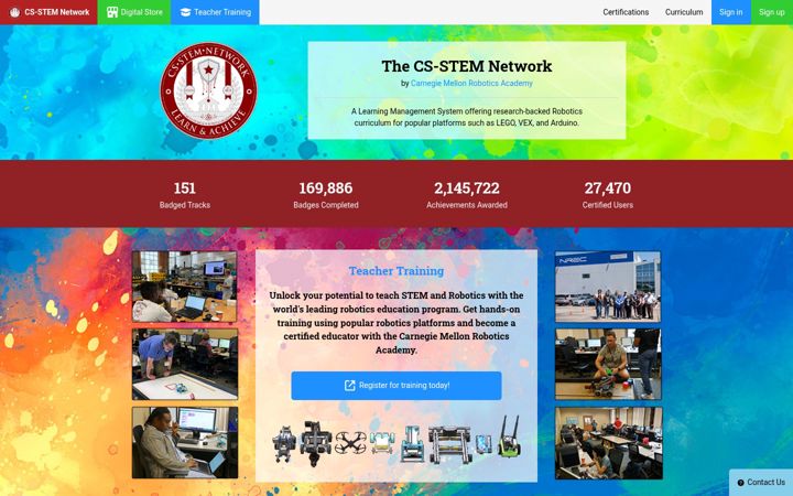 Screenshot of cs2n.org