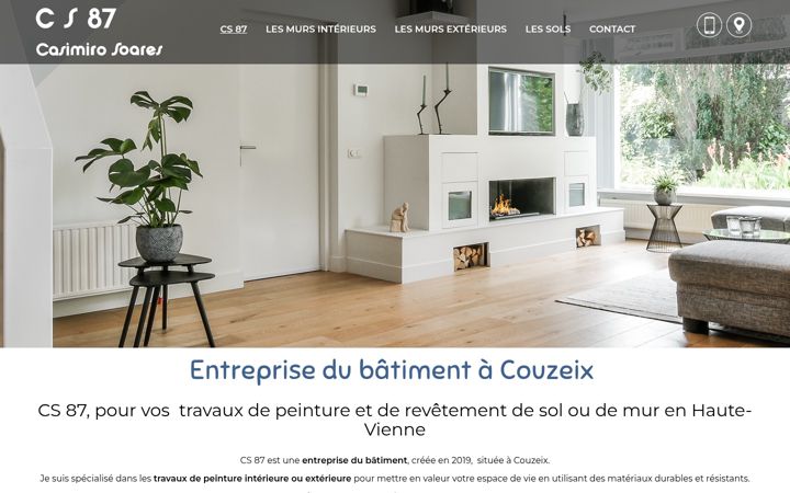 Screenshot of cs87.fr
