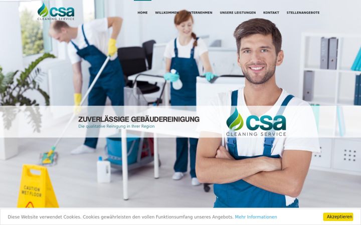 Screenshot of csagmbh.eu