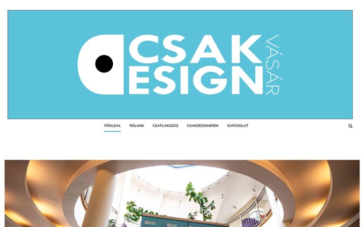 Screenshot του csakdesign.hu