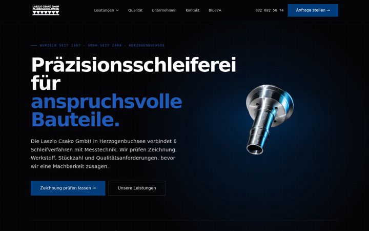 Screenshot of csako.ch