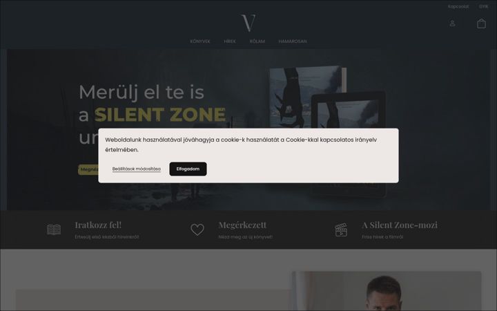 Screenshot του csakviktor.hu