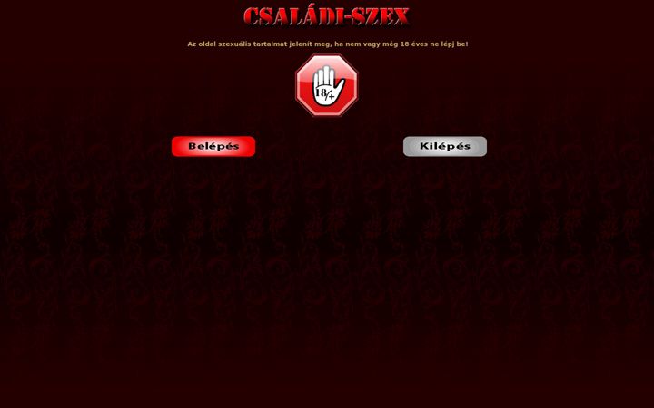 Screenshot του csaladi-szex.hu