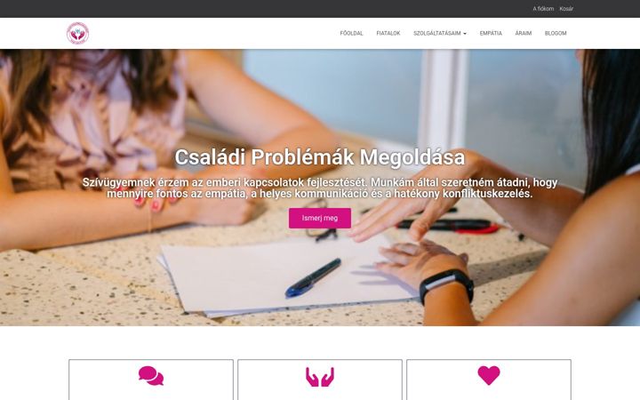 Screenshot του csaladiproblemak.hu