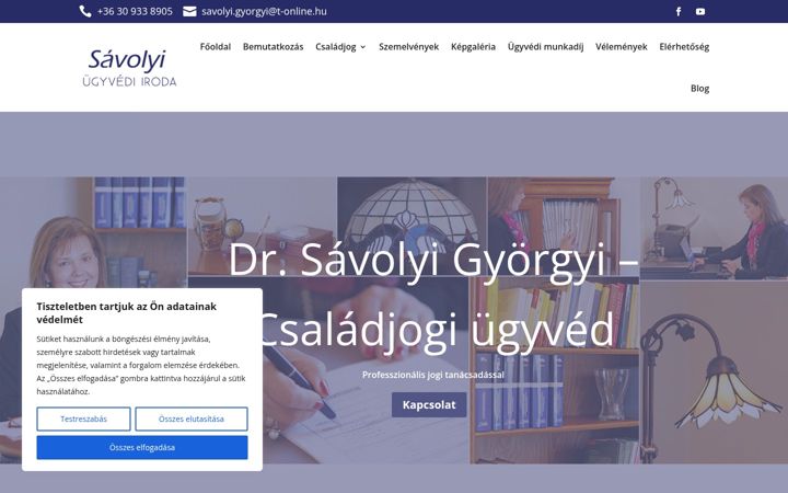 Screenshot ta' csaladjogiugyved.hu
