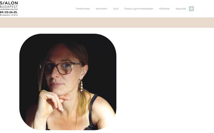Screenshot of csanadijudit.com