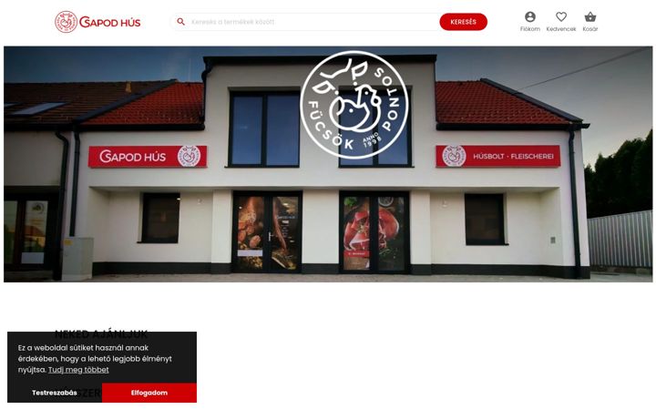 Screenshot of csapodhus.hu