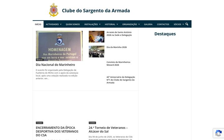 Screenshot of csarmada.pt
