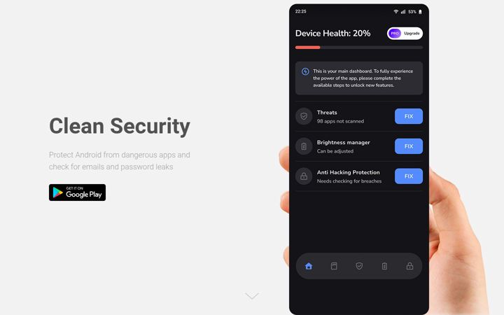 Screenshot of csasecurityapp.com
