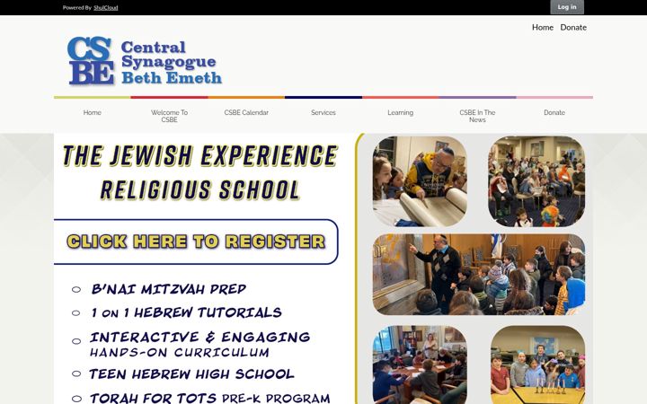 Screenshot of csbeli.org