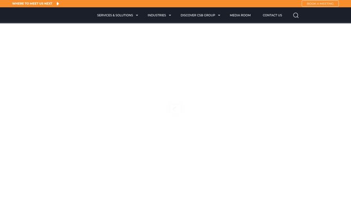 Screenshot of csbgroup.com