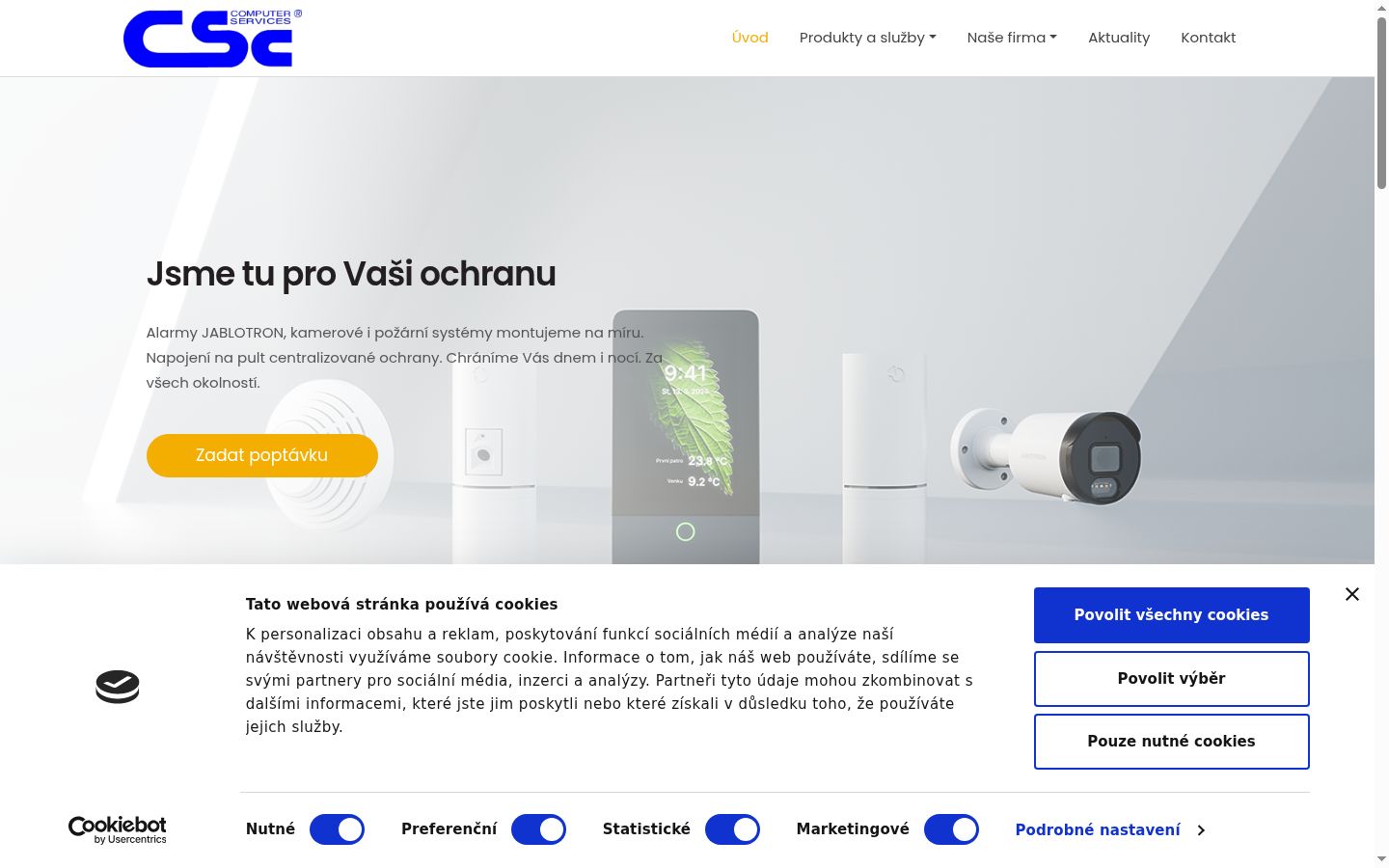 Screenshot van de toestemmingsbanner zoals getoond vóór enige interactie