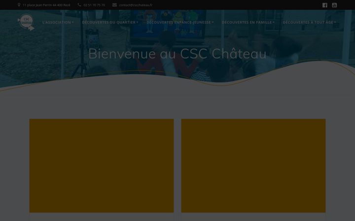 Ekrānuzņēmums no cscchateau.fr
