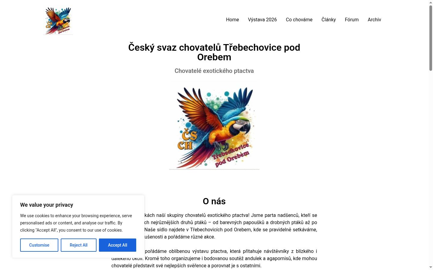 Snímka obrazovky banera súhlasu zobrazeného pred akoukoľvek interakciou