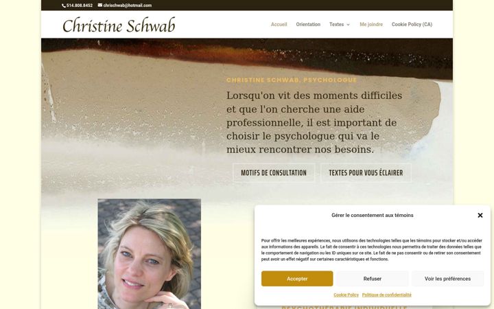 Screenshot of cschwab.net