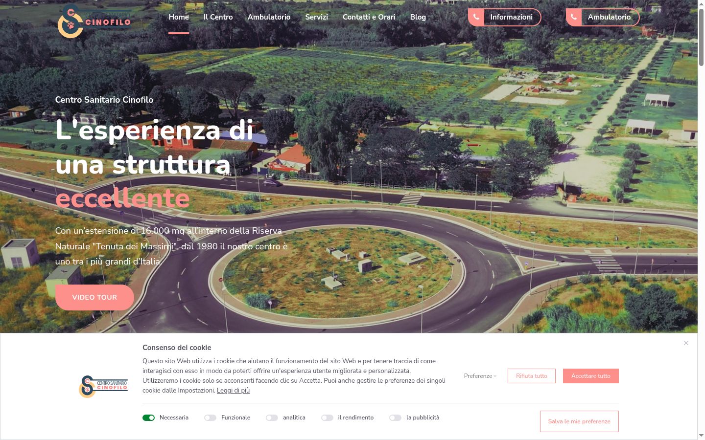Screenshot tal-banner tal-kunsens muri qabel kwalunkwe interazzjoni
