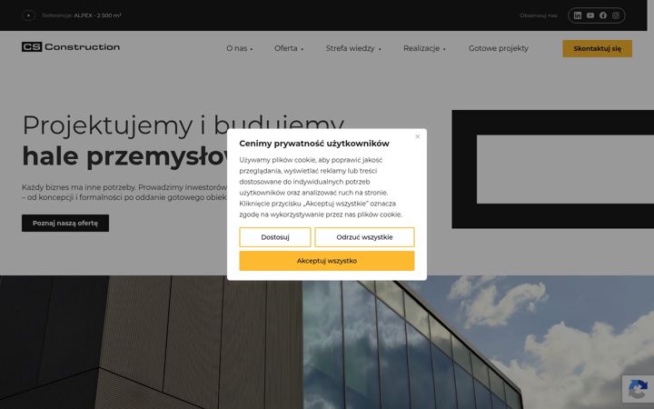Screenshot di csconstruction.pl