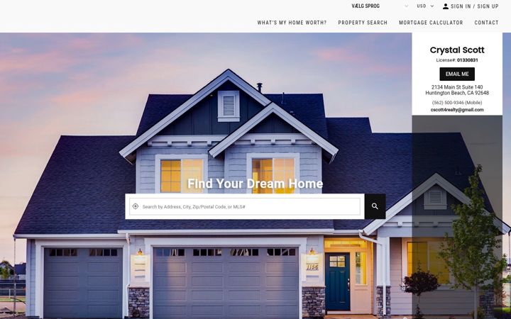 Screenshot of cscott4realty.com