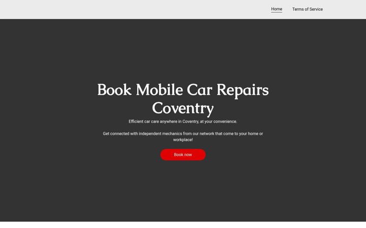 Screenshot of cscoventrymobilemechanic.co.uk