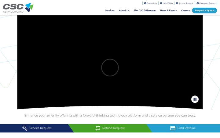 Screenshot of cscsw.com