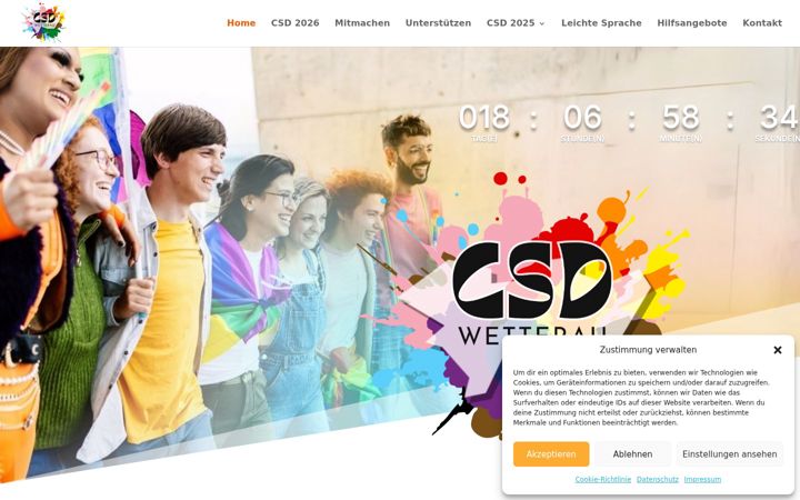 Screenshot of csd-wetterau.de