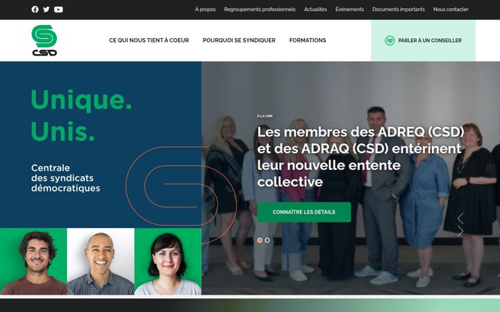 Képernyőkép: csd.qc.ca