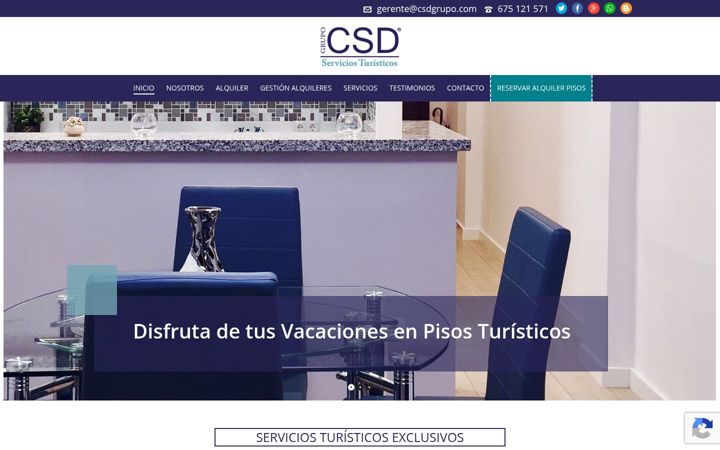 Screenshot of csdgrupo.com