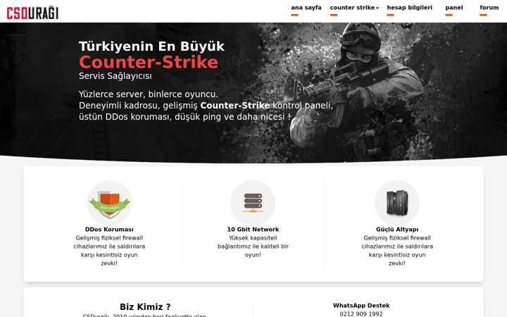 Screenshot of csduragi.com