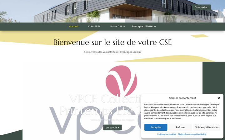 Ekrānuzņēmums no cse-bethel.fr