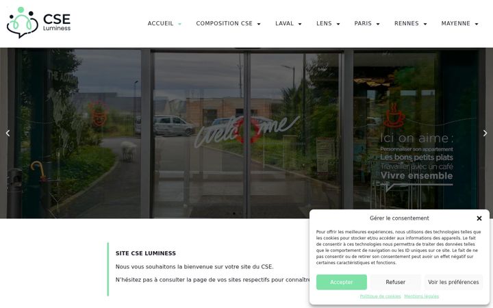 Screenshot of cse-luminess.org