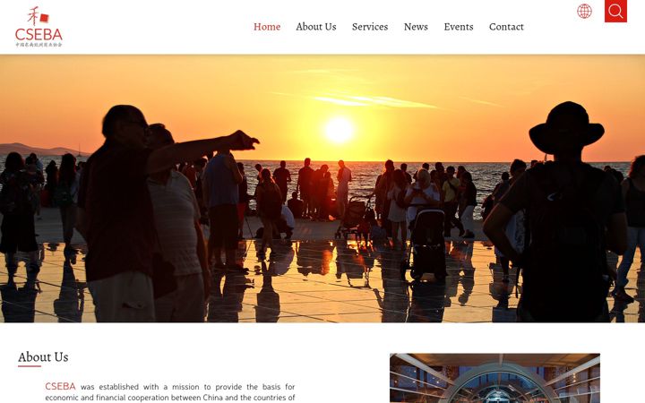 Screenshot of cseba.eu