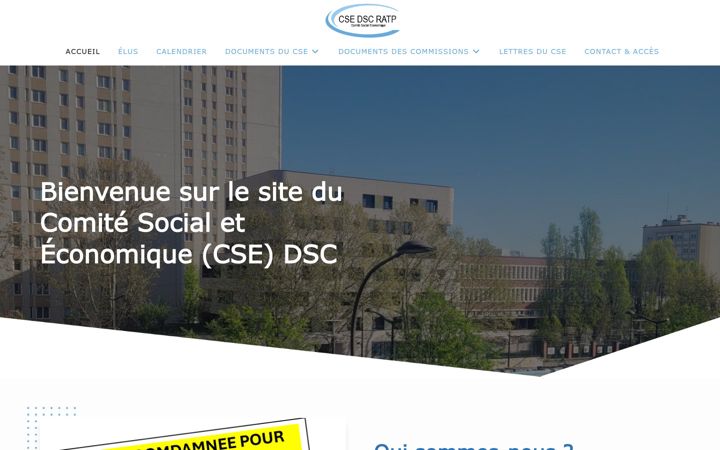 Skärmbild av csedscratp.fr