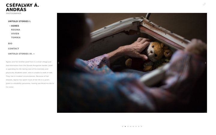Screenshot of csefalvaya.com