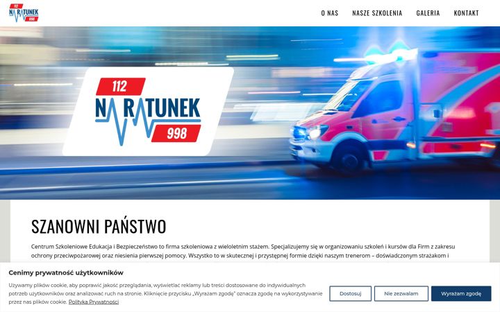 Screenshot of cseib.pl