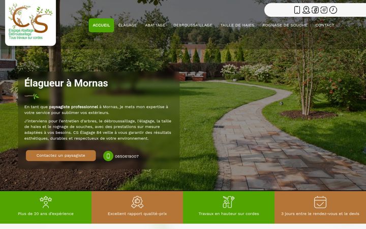 Screenshot of cselagage.fr