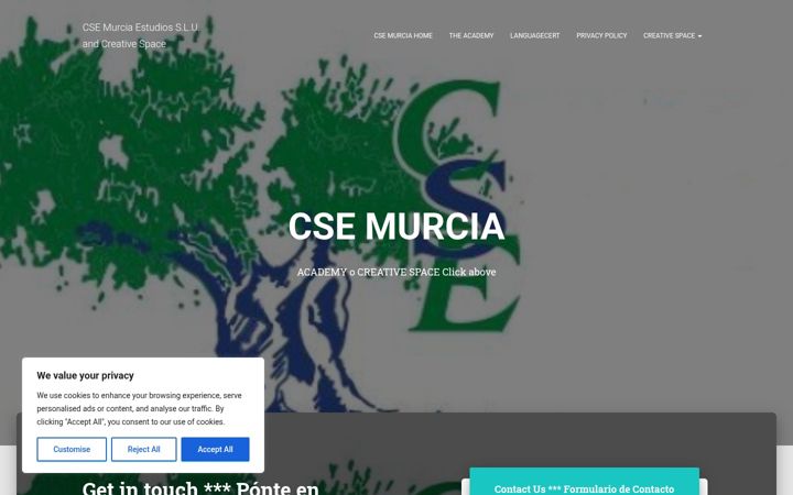 Screenshot of csemurcia.com