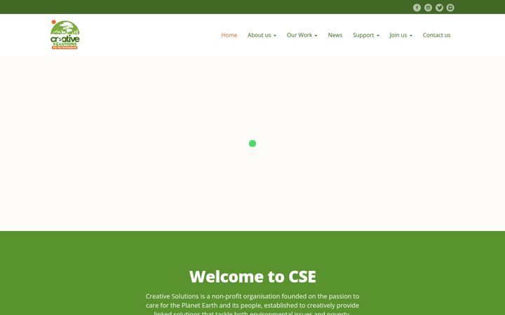 Screenshot of csemw.org