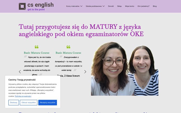 Screenshot di csenglish.pl